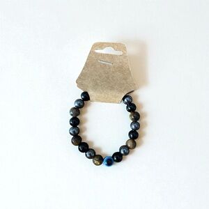 Women’s Healing Stone Bracelet Triple protection with Evil Eye bead